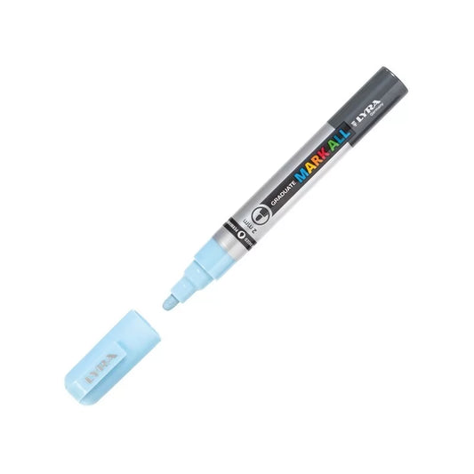 Pennarello LYRA Mark-All Azzurro Pearl