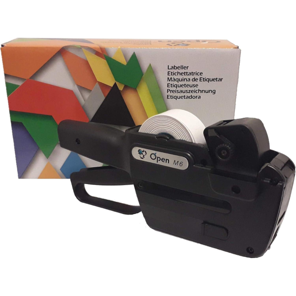 Prezzatrice Open M6 2616 6 Cifre Caratteri Grandi
