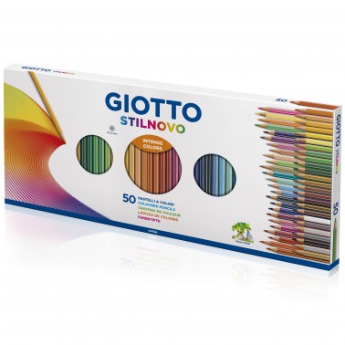 Pastelli Giotto Stilnovo a 50 COLORI