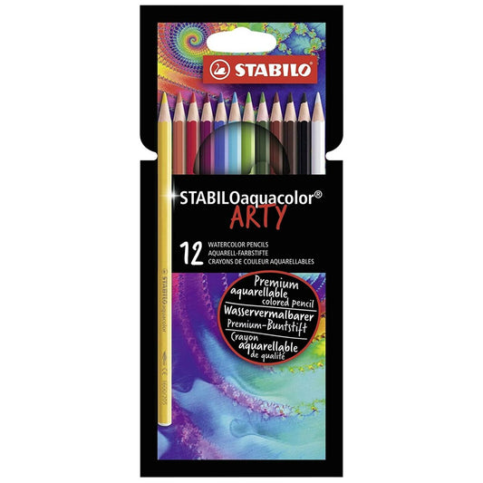Stabilo Aquacolor scatolo di Cartone 12 colori