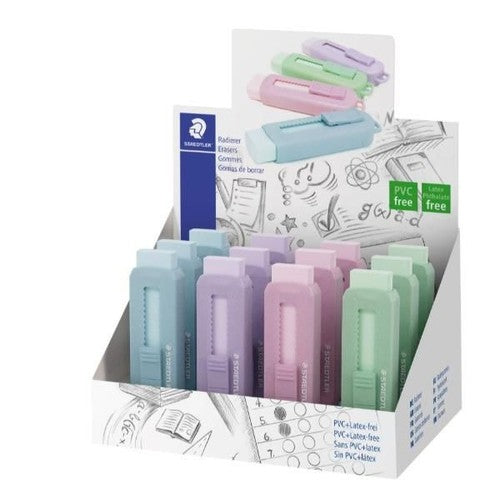 Gomma in plastica rigida senza pvc e ftalati con involucro in Esp. da 12 pz.